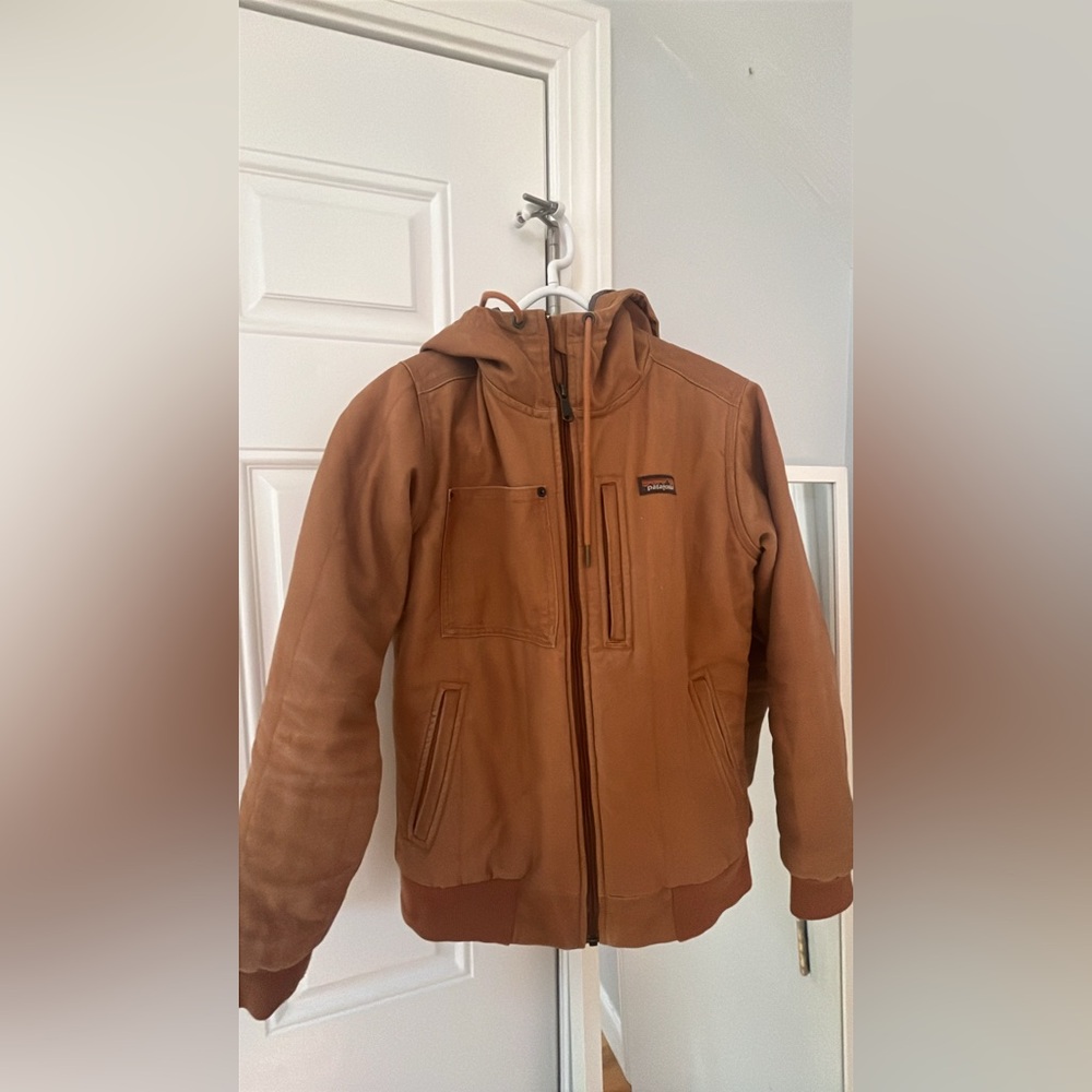 Women's All Seasons Hemp Canvas Bomber Hoody Jacket - Picture 5 of 5